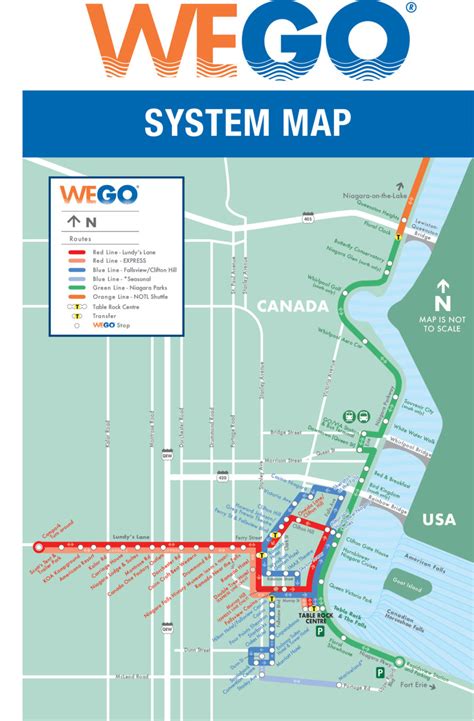 wego niagara|wego niagara map.